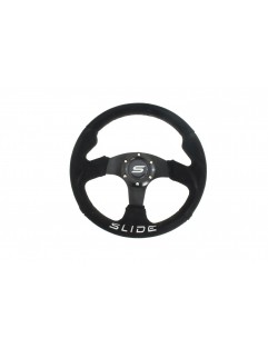 Slide steering wheel 320mm Offset: 20mm Black suede