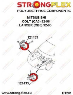 Engine mount insert