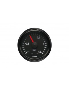 Boost manometer -1 til 1,5 Bar mekaniker 52 mm