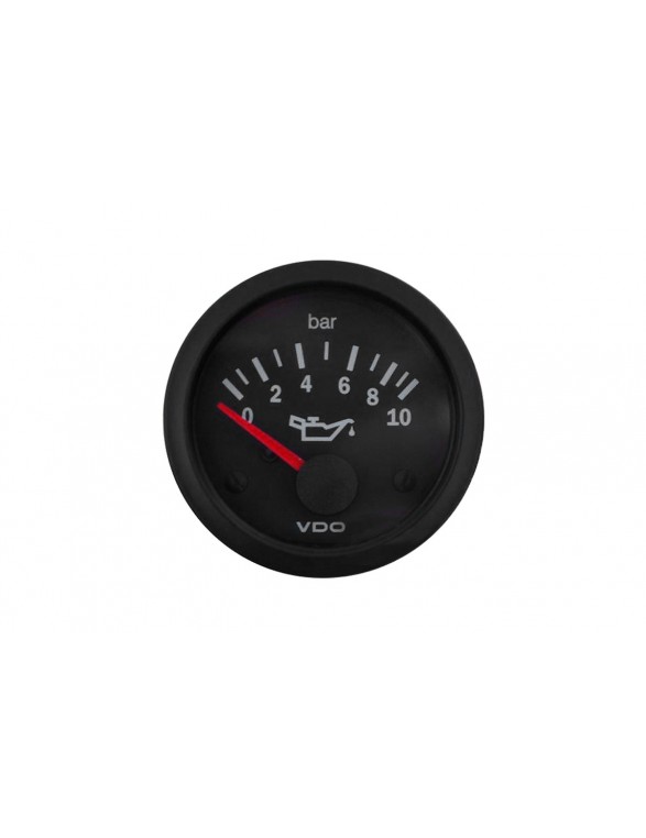 Oil pressure gauge VDO 10 Bar 52mm 12V