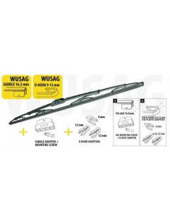 550 mm truck wiper