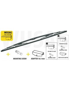 600 mm truck wiper