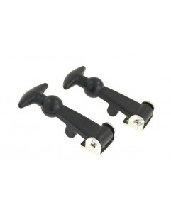 PRO Black lapel clasps