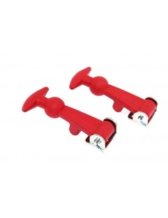 PRO Red lapel clasps