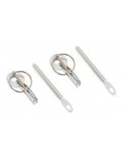 EPMAN Silver bonnet clasps