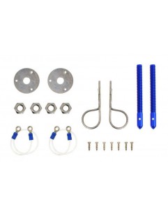 Hair Pin Blue mask clips