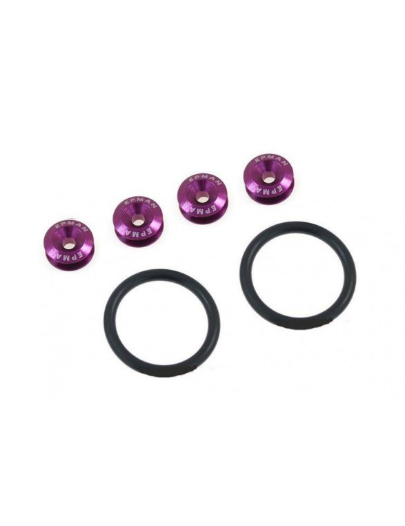 Clasps Bumper Grips Quick Release Purple Flaps