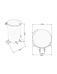 Additional 5L fuel tank