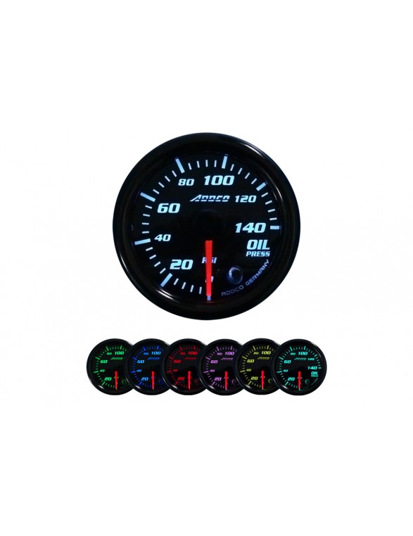 52mm ADDCO clock - Oil pressure