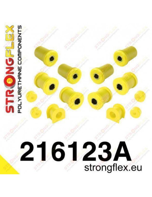 Front suspension polyurethane set SPORT