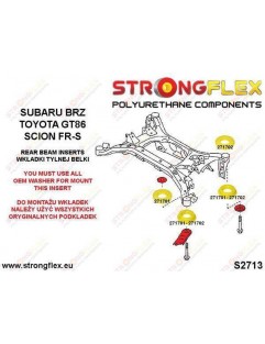 Rear subframe set SPORT