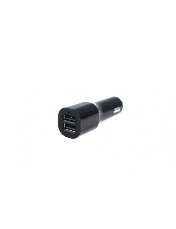 Car charger 12-24V 2xUSB 2.4A Black Type 2