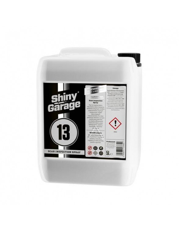 Skinnende garage scan inspektion spray 5L (inspektionsvæske)