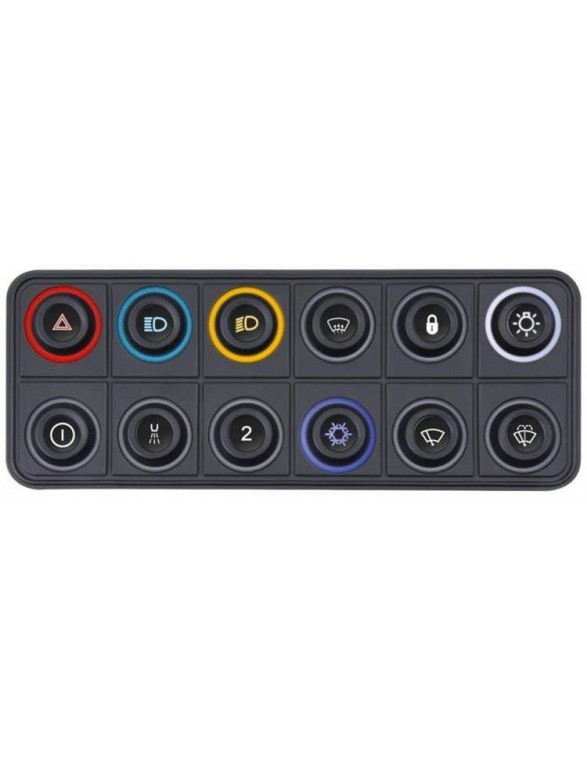 Ecumaster CAN BUS keyboard - 12 RGB position