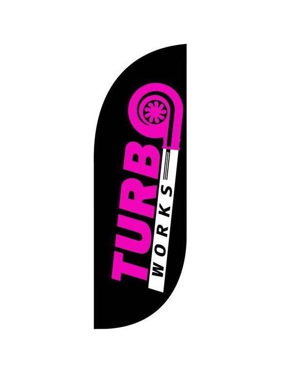 TurboWorks flag 320cm