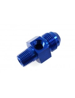 AN6 1/4 "-18NPT coupler with 1/8" -27NPT sensor input