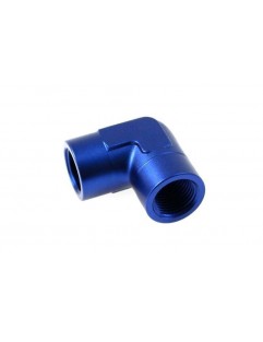 90 ° 1/4 "-18NPT Female Coupling