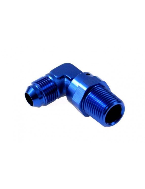 90 ° AN10 1/2 "-14NPT Male Coupling