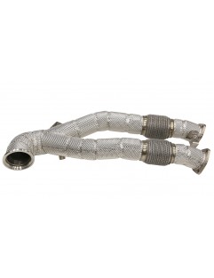 AUDI TTRS RS3 8P 2.5TFSI downpipe + HEAT SHIELD