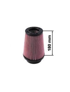 Conical filter TURBOWORKS H: 180mm OPEN: 101mm Purple