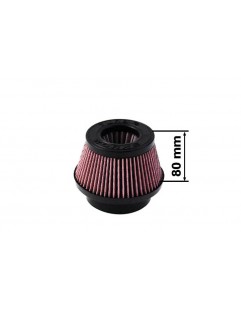 Conical filter TURBOWORKS H: 80mm OPEN: 60-77mm Purple