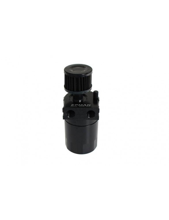 Oil catch tank 0.3L 10mm / 15mm Epman PRO Black