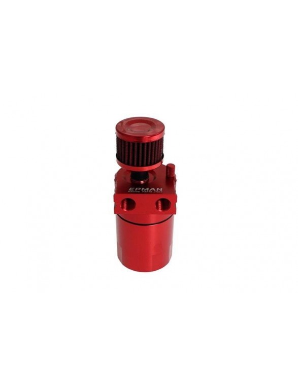 Oil catch tank 0.3L 10mm / 15mm Epman PRO Red