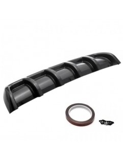 Universal Black 66CM Rear Bumper Diffuser