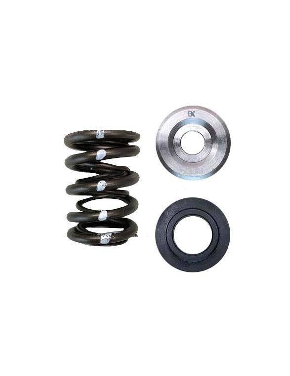 Set of double valve springs, titanium valve cups and valve seats (Subaru EJ Series)