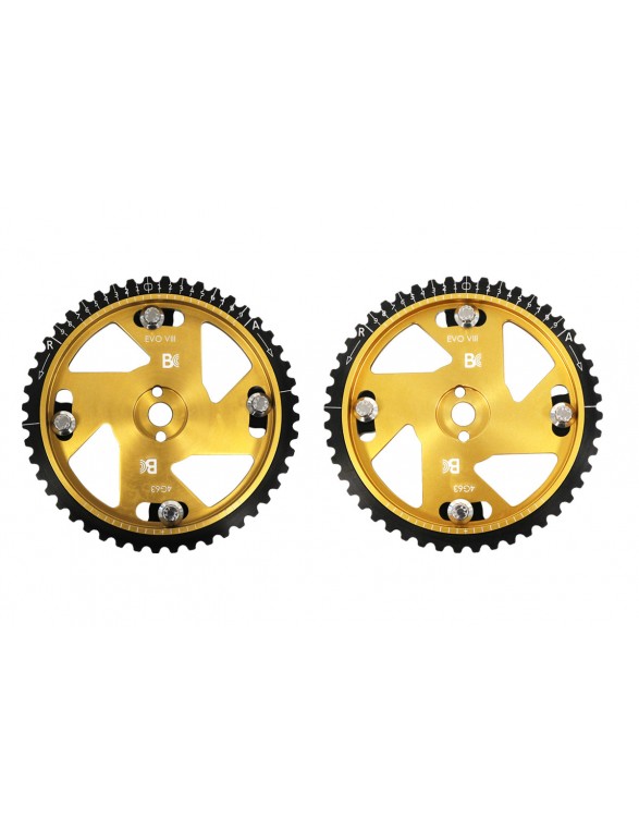 Adjustable Timing Wheels (Mitsubishi 4G63 / Evo 1-8) - Pair