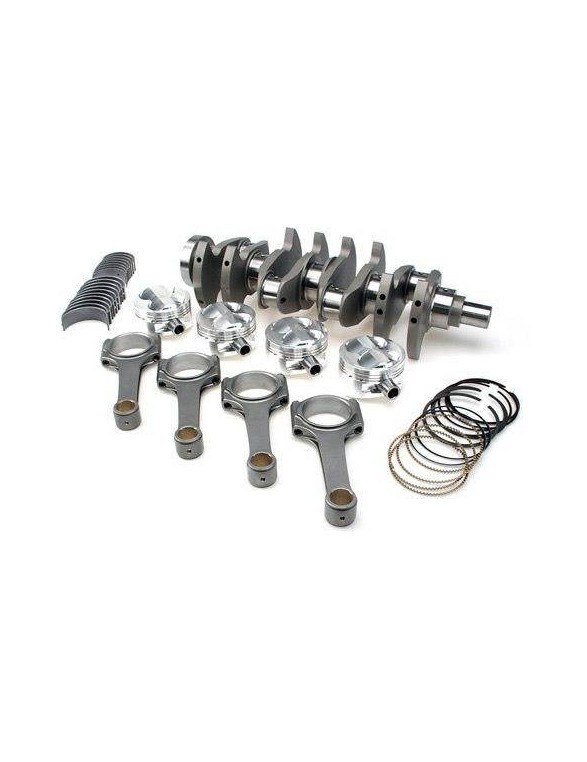 STROKER KIT - Honda B16A / B17A, 84.5mm Shaft, ProH2K Connecting Rod (5.290 "), Piston, Bushings