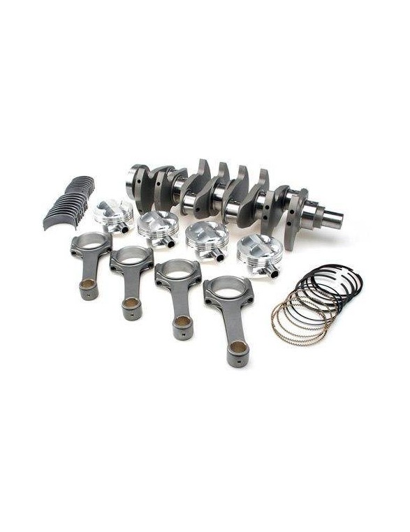 STROKER KIT - Mitsubishi 4G63/Evo (7 bolt), 102mm Kuty wał, ProH2K korbowód, Custom tłok