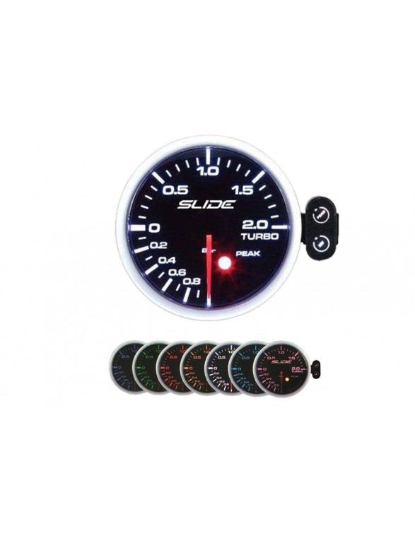 SLIDE CLOCK PK-SC 52mm - TURBO ELECTRIC -1 up to 2 BAR