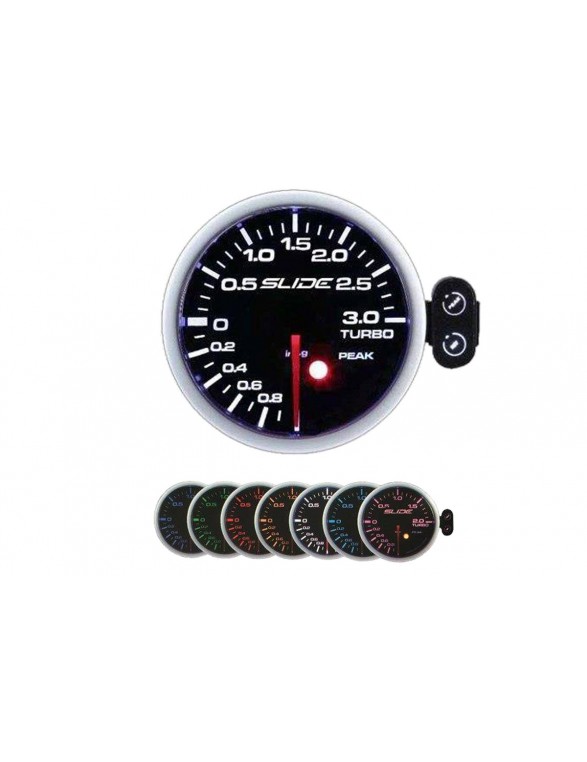 SLIDE CLOCK PK-SC 52mm - TURBO ELECTRIC -1 to 3 BAR