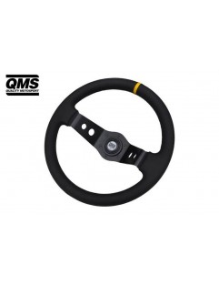 2 spoke QMS steering wheel (leather)