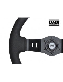 2 spoke QMS steering wheel (leather)