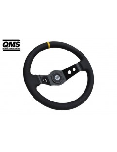 2 spoke QMS steering wheel (leather)