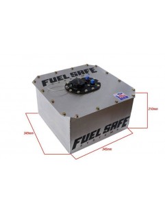 FuelSafe 20L FIA fuel tank with aluminum housing