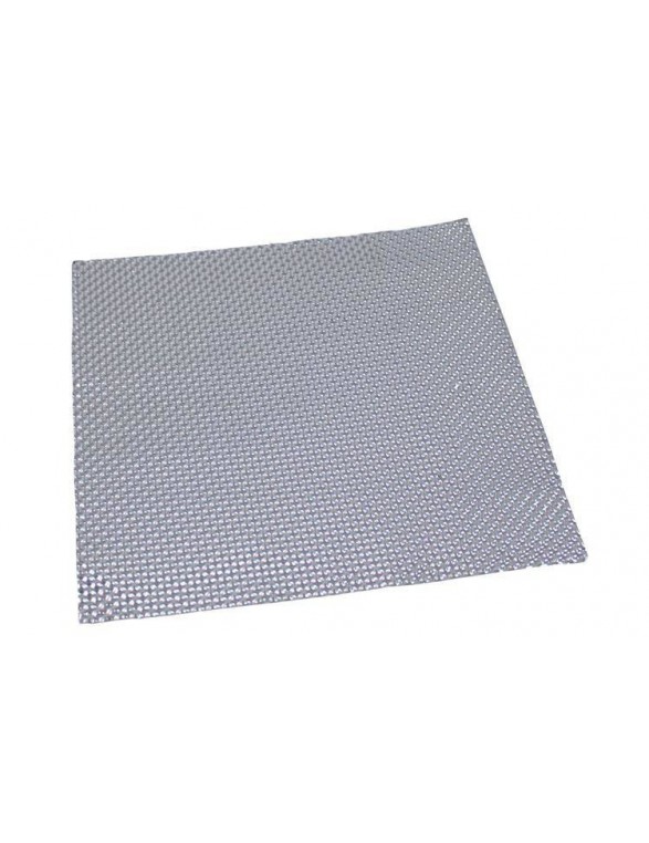 Extruded aluminum heat shield Turboworks 0.2mm x 100 cm x 100 cm