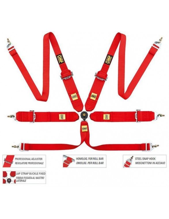 OMP 802HF FIA Belts