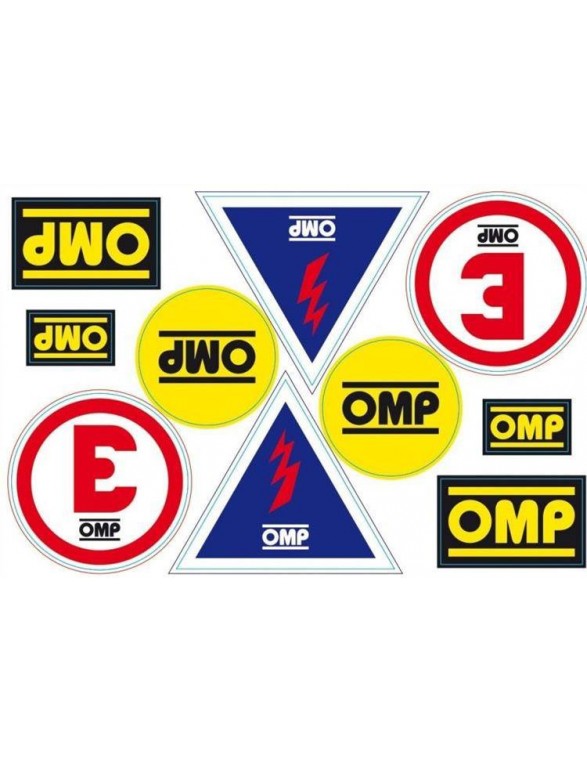 OMP sticker set