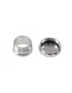 Aluminum welding plug 2.5 "Silver