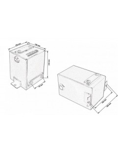 Additional fuel tank TurboWorks 3L Swirl Pot