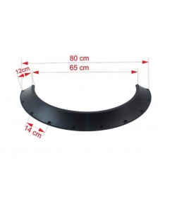 Fender flares Universal Black 800mm