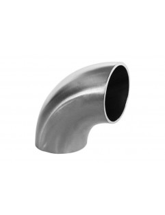 Stainless steel elbow 90 ° 34mm