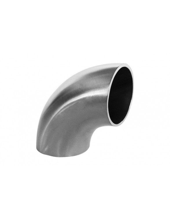 Stainless steel elbow 90 ° 42mm
