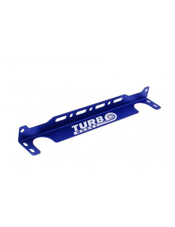 TurboWorks oil cooler mounting bracket 262mm Blue