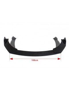 Universal front bumper splitter 3pcs.