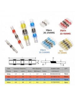 Set of soldering connectors 50 pcs