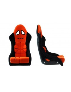 Sportsæde SLIDE GT FIA Suede Orange